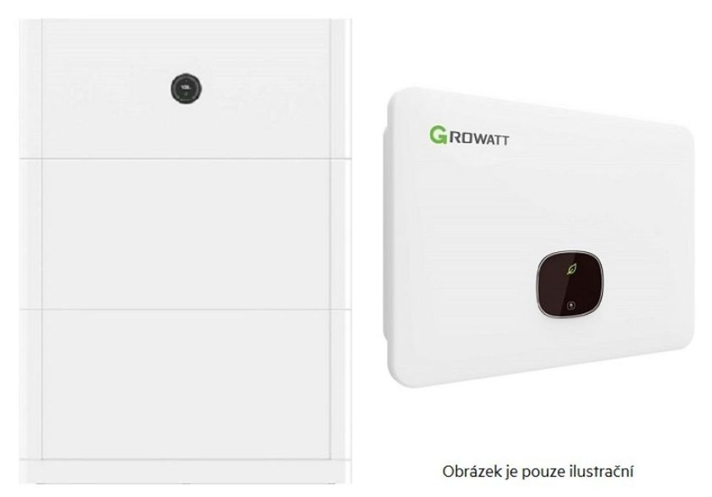 Growatt SET MID 25KTL3 XH, 50 kWh Batterien