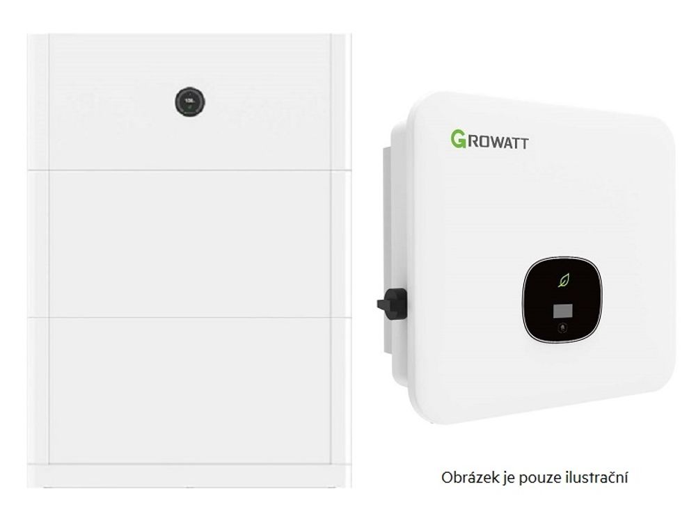 Growatt SET MOD 10KTL3 XH BP, 15kWh baterie | fotovoltaika od SOLSOL