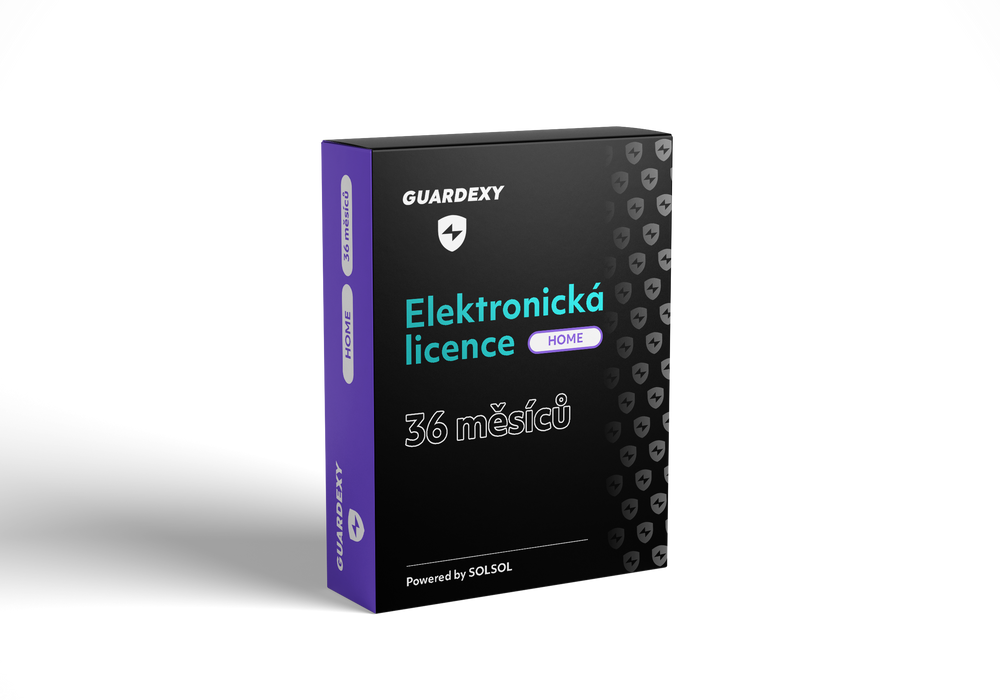 Guardexy Command+ (elektronická licence pro rezidenční střídače na 36 měsíců)