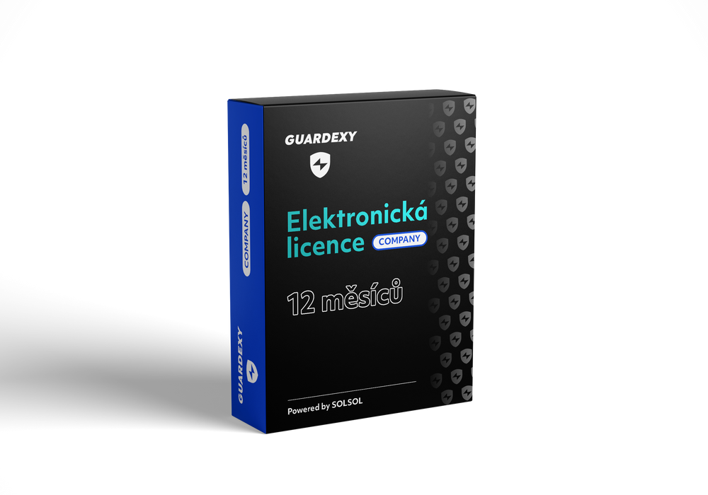 Guardexy elektronická licence pro komerční střídače nad 20 kWp  na 12 měsíců