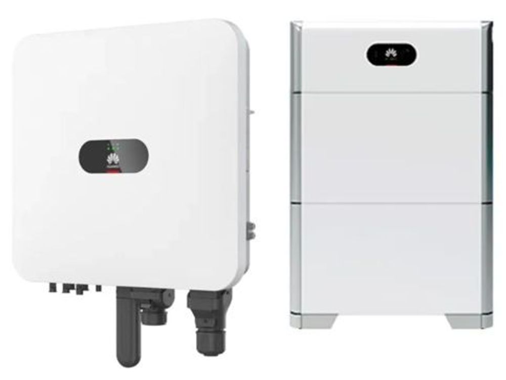 Huawei inverter SET SUN 2000-10K-MAP0, 10kWh batterie