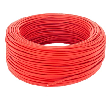 Solar cable H1Z2Z2-K RED 1x6.0mm2 | Photovoltaics from SOLSOL