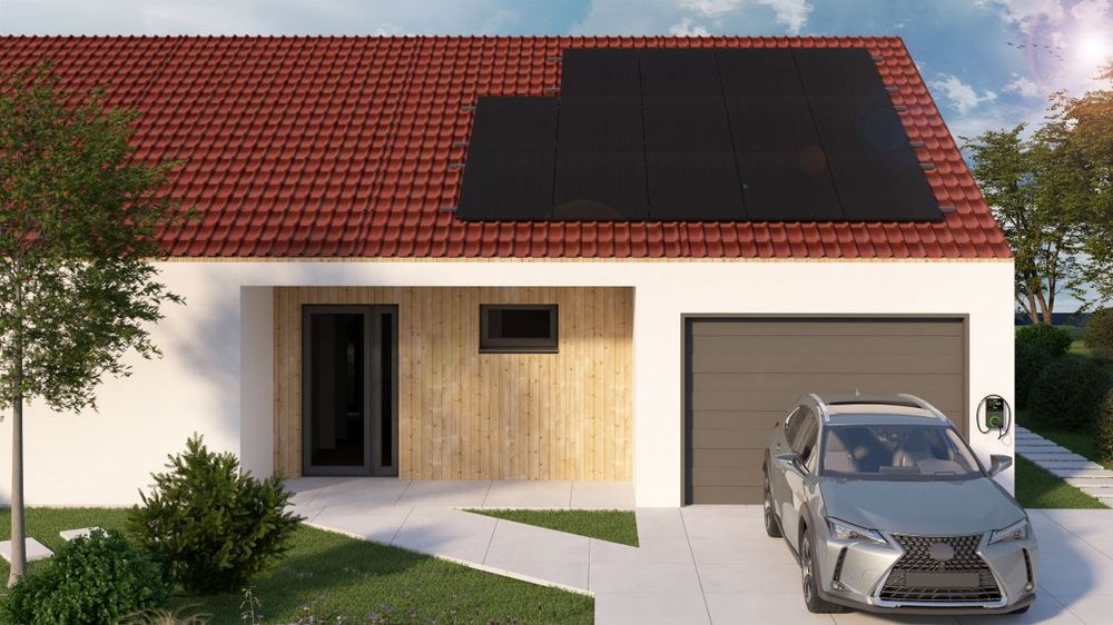 VDV SET 14 paneli – blacha tłoczona – pionowe ułożenie paneli