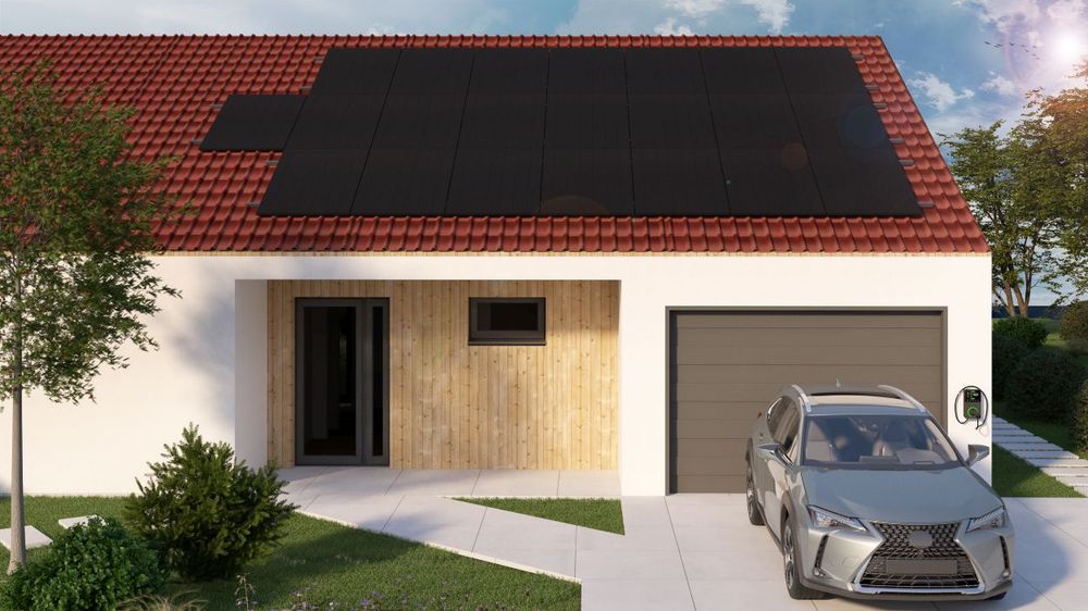 VDV SET 22 paneli – blacha tłoczona – pionowe ułożenie paneli