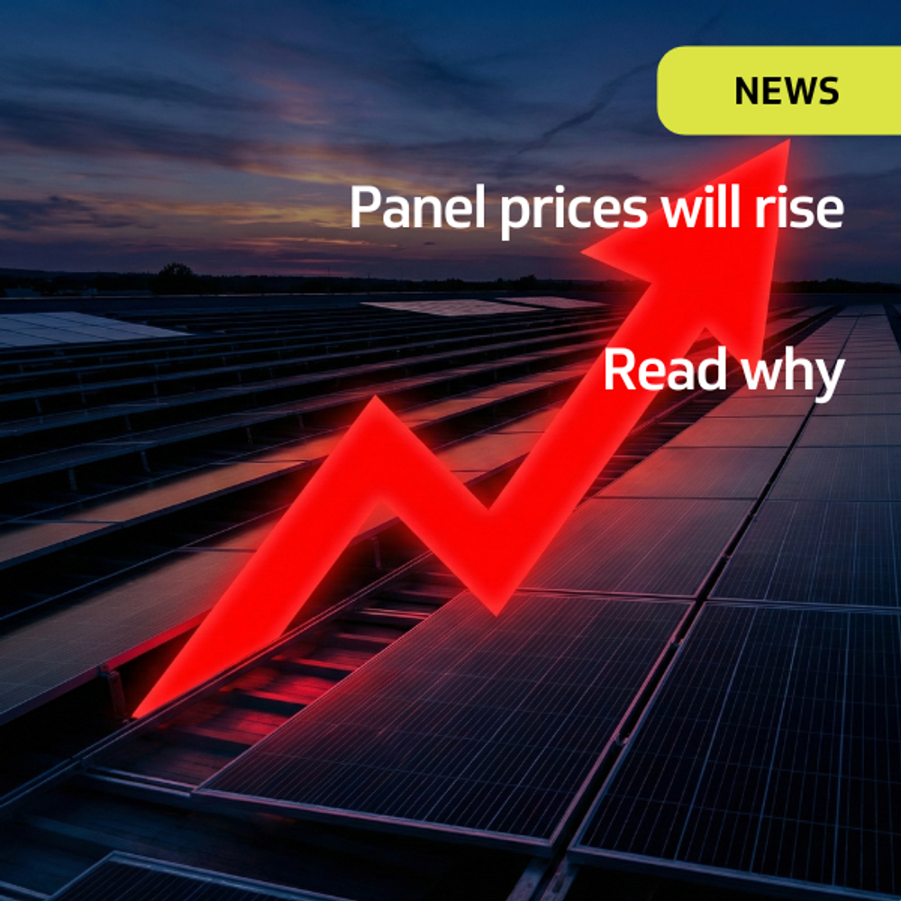 Blog - panel prices will rise