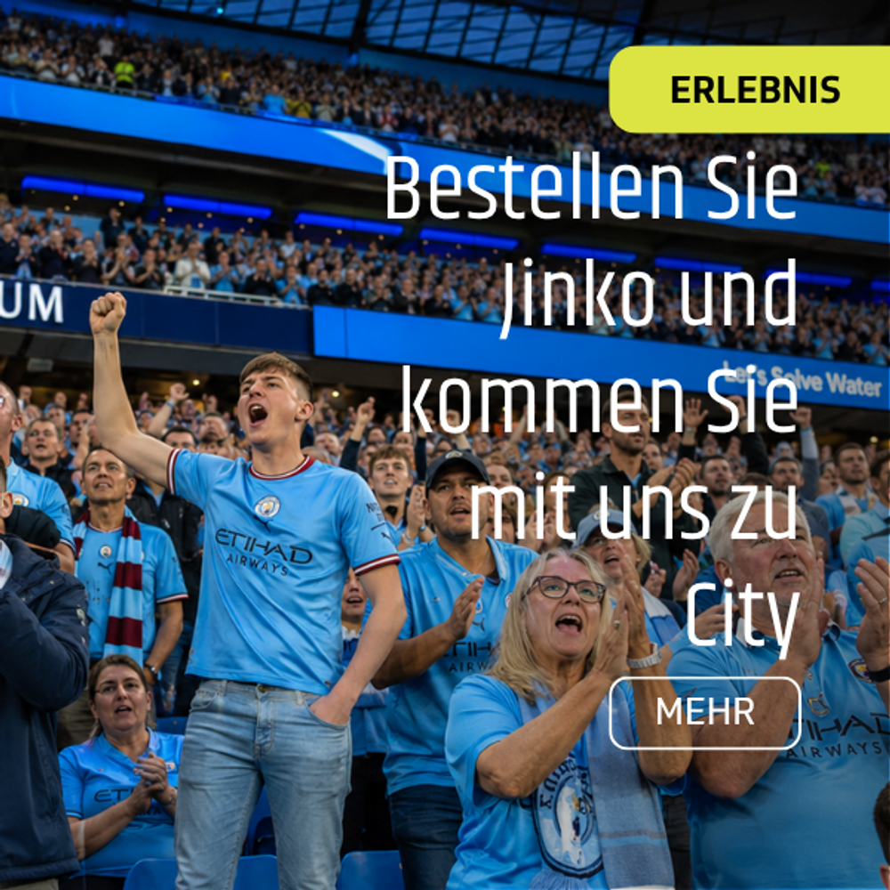 Manchester City mit Jinko
