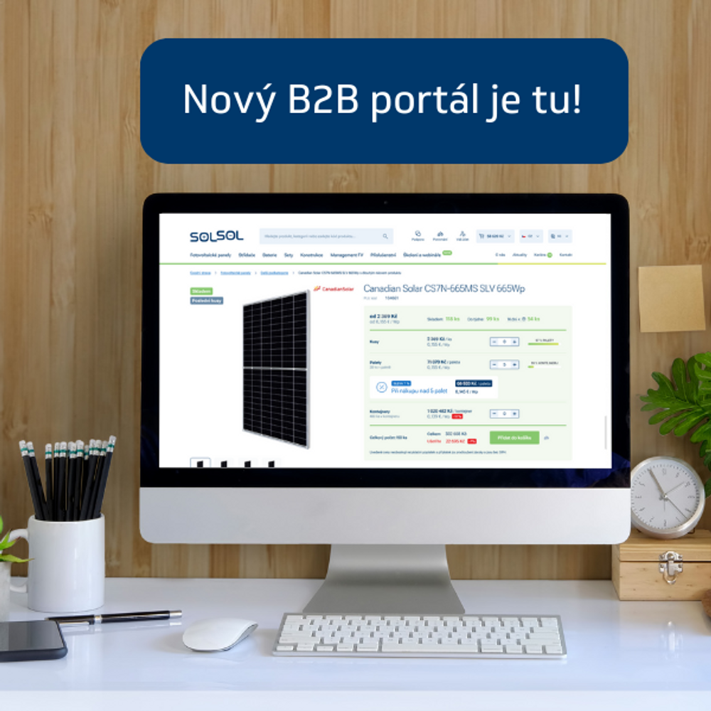 Nový B2B eshop SOLSOL