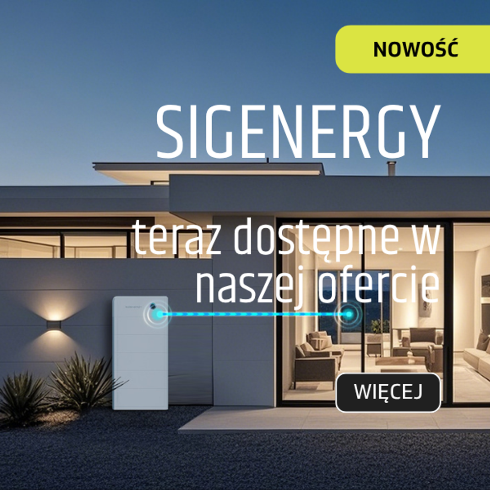 SIGENERGY teraz dostępne w naszej ofercie